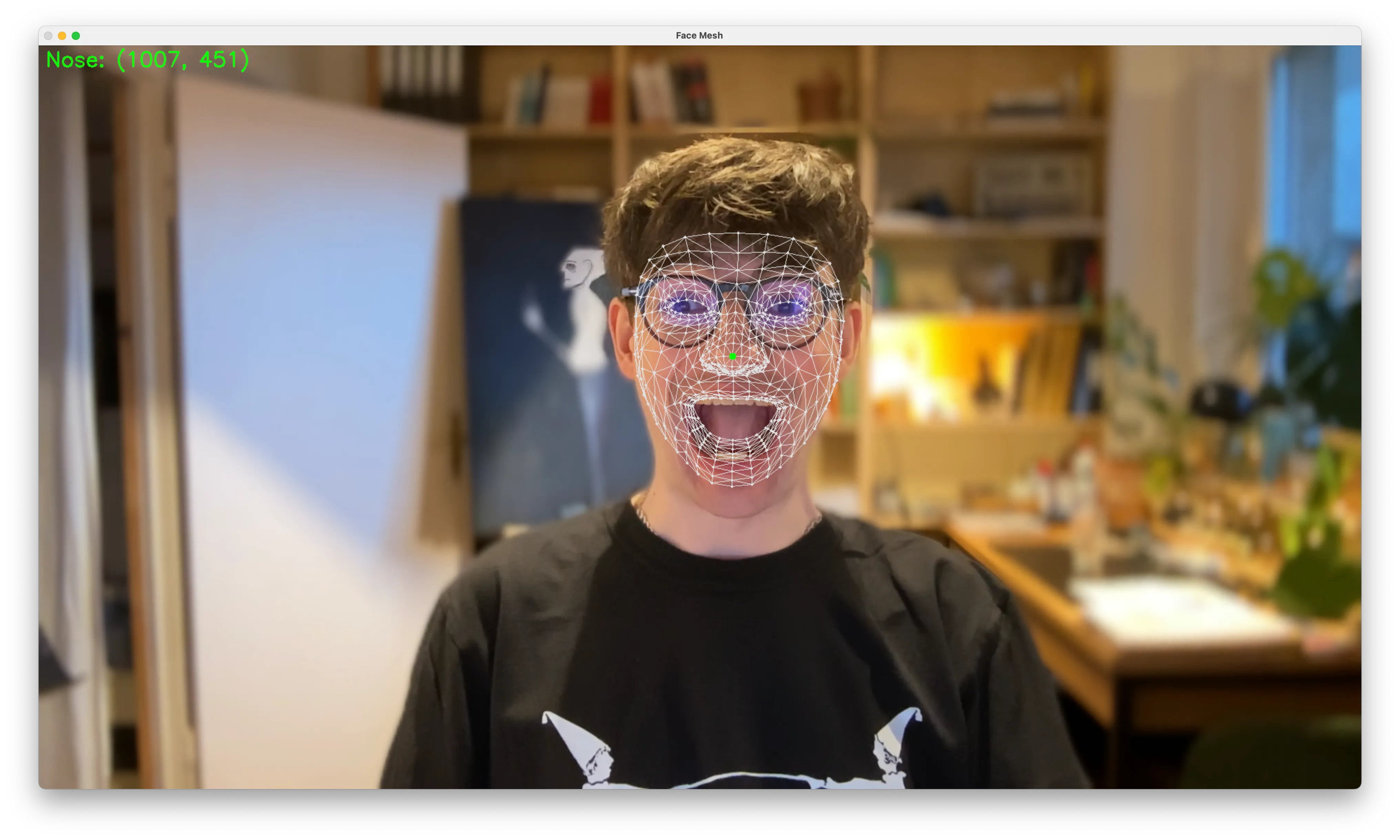 Head tracking example