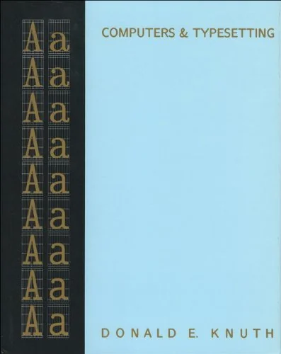 Cover of Computers & Typesetting, Volume A: The TeXBook