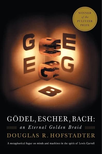 Cover of Godel, Escher, Bach