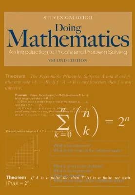 Cover of Doing Mathematics: An Introduction to Proofs and Problem-Solving