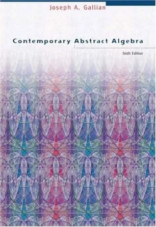 Cover of Contemporary Abstract Algebra