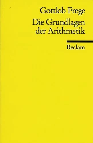 Cover of Die Grundlagen der Arithmetik