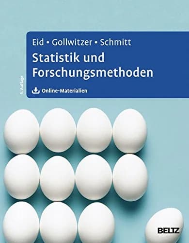 Cover of Statistik und Forschungsmethoden